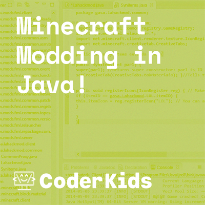 Minecraft Modding in Java! | Kids Out and About Houston