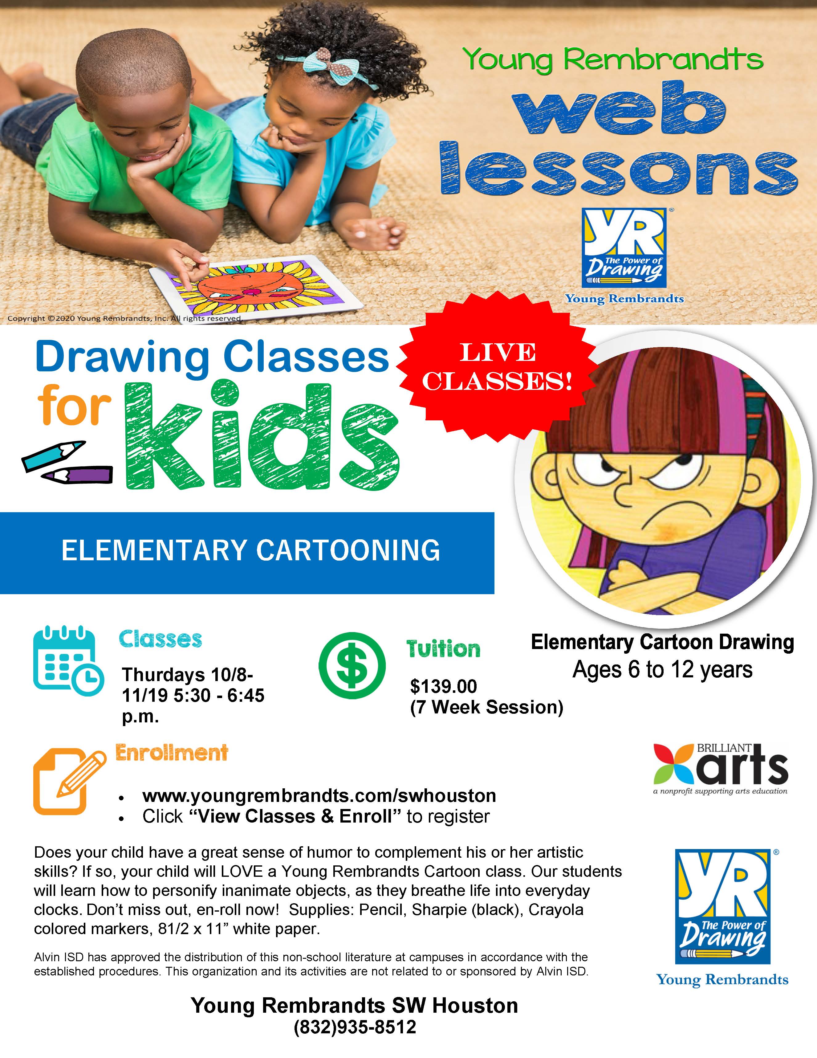 Cartoon Drawing Classes | What’s happening in San Diego