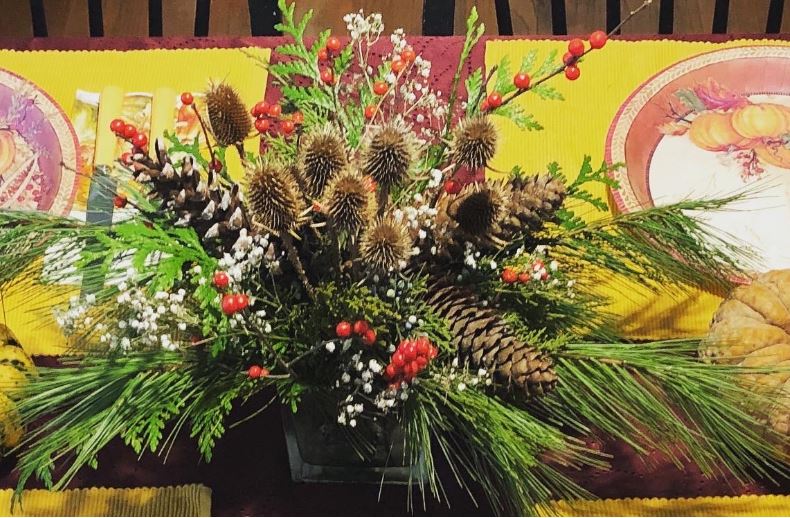 Cedar, Seed Pods, and Sumac: Crafting Winter Centerpieces at Clermont ...