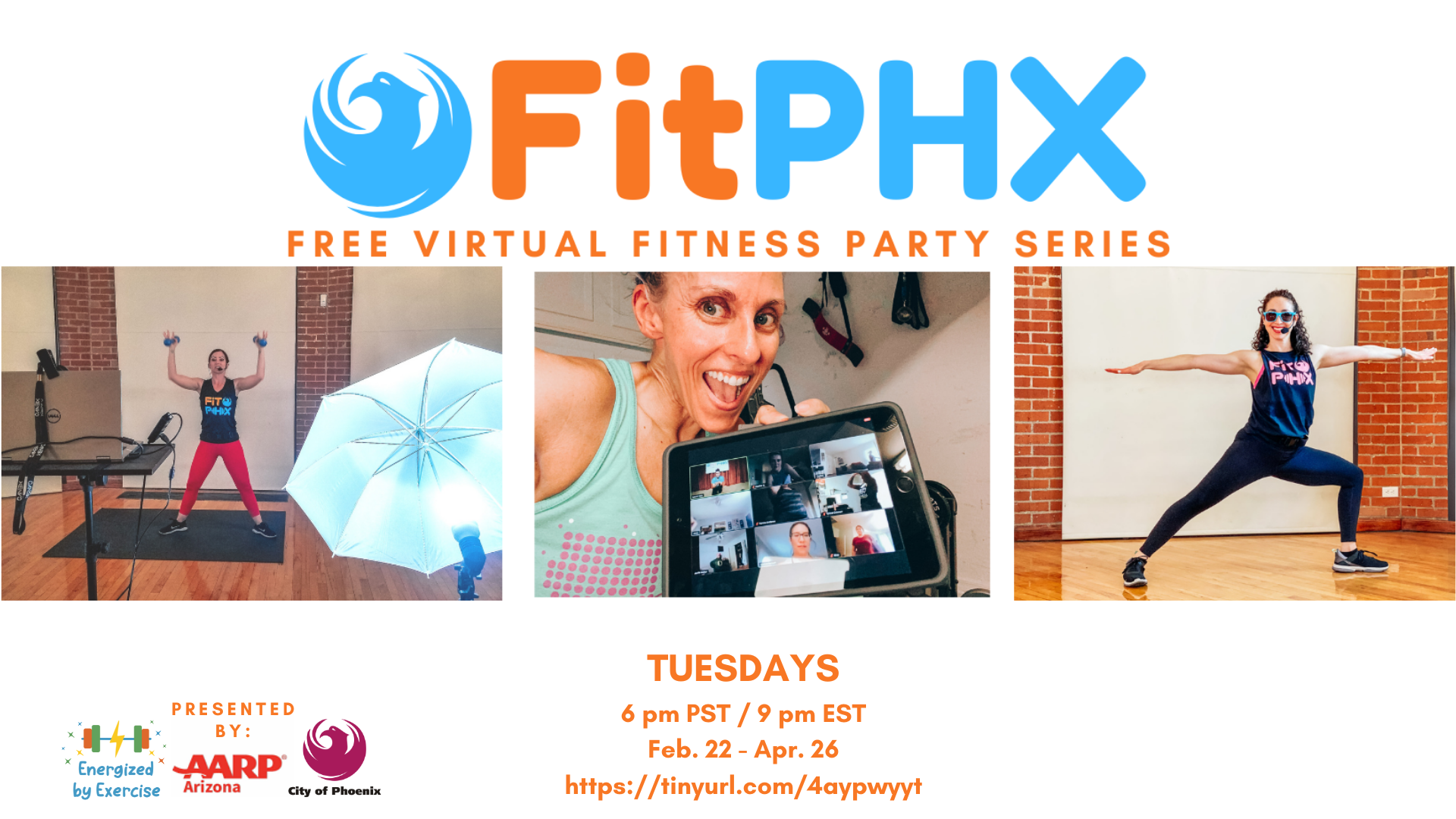 FitPHX Free Virtual Fitness 