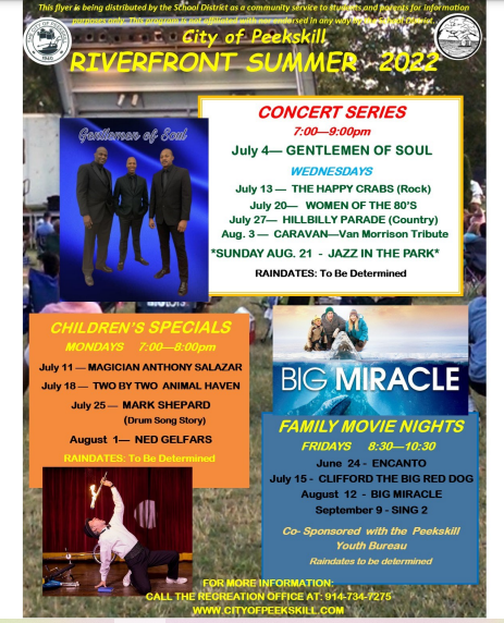 Riverfront Summer Activities- Peekskill | Kids Out and About Hudson Valley
