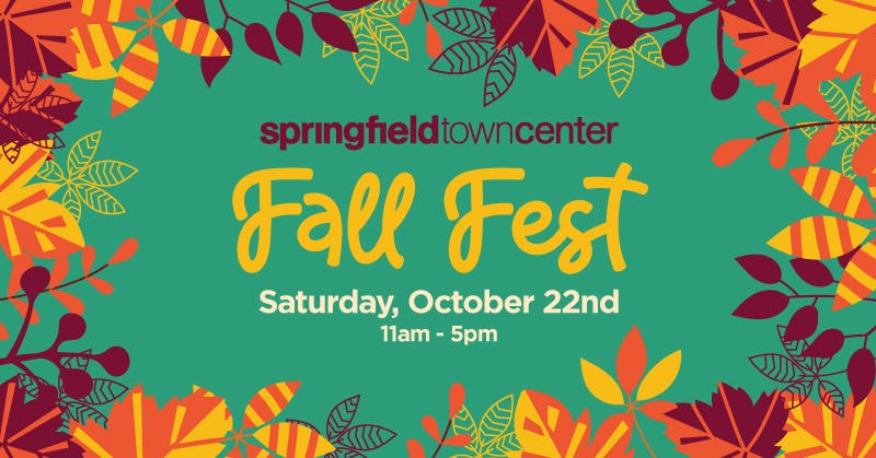 Springfield Town Center Fall Fest | Kids Out and About DMV