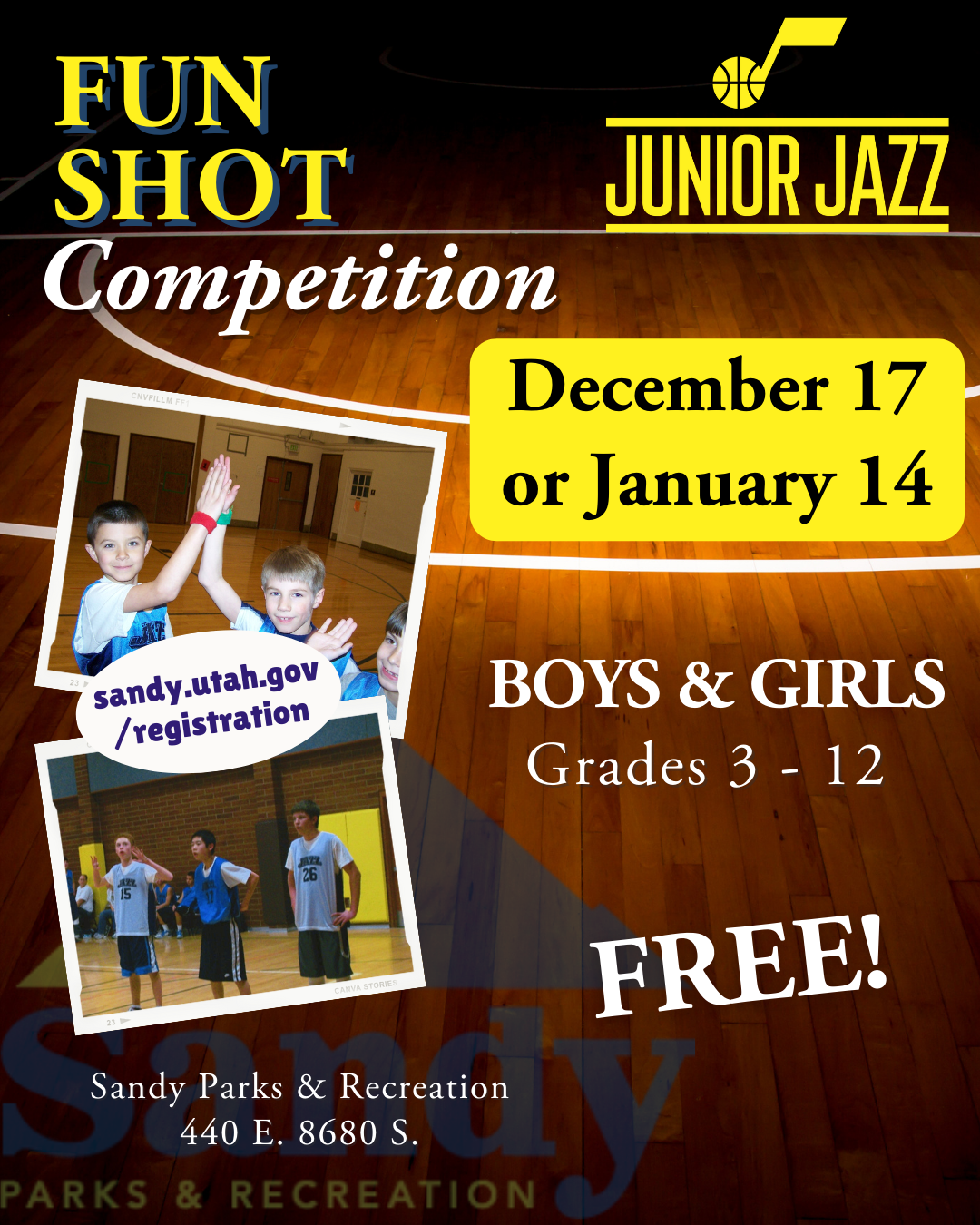 Fun Comptition Basketball Fun Shot Competition! | Kids Out and About Salt Lake City