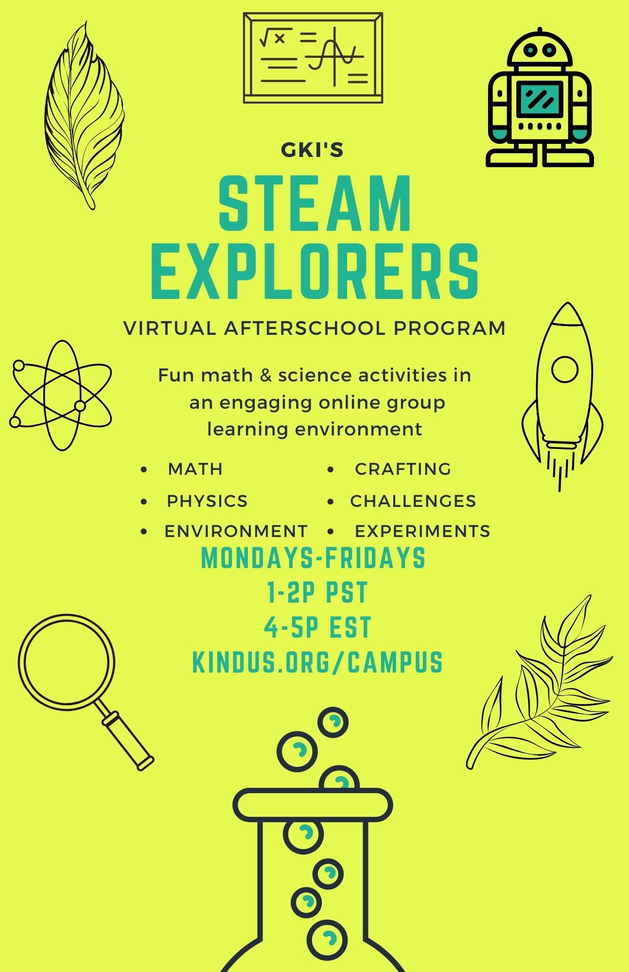 GKI STEAM Explorers @ The Kind Campus | Kids Out and About Queens