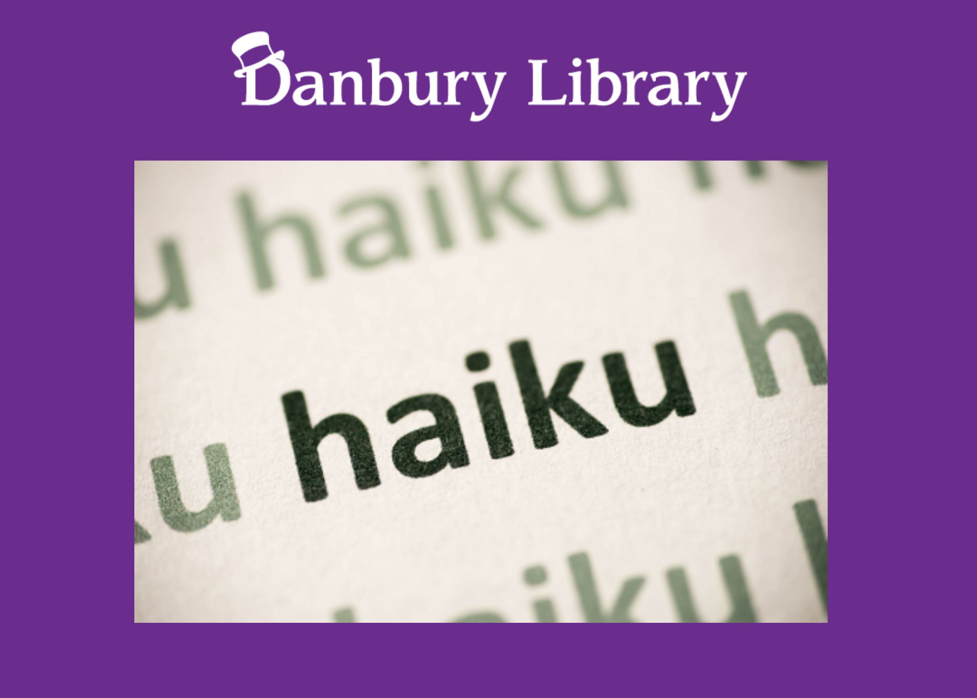 HAIKU: Capturing Moments in Nature - Live Virtual Program | Kids Out ...