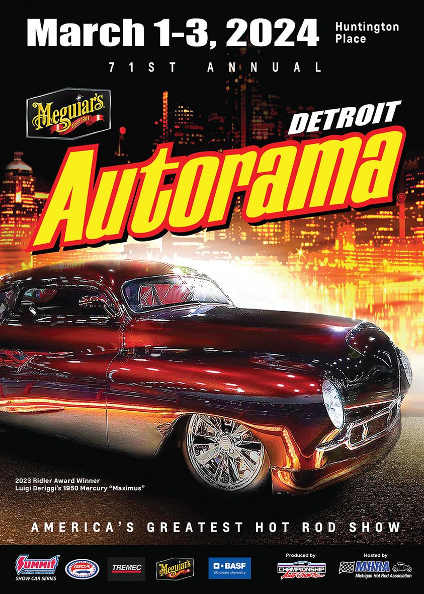 Autorama Sticker Detroit Autorama 2024
