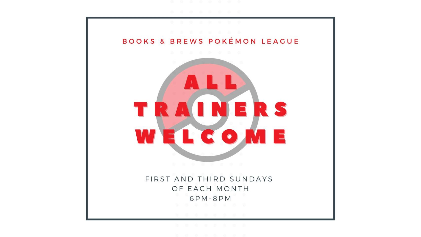 Pokémon League at Books & Brews – Brownsburg