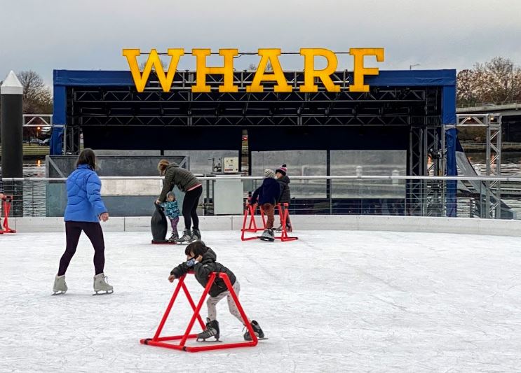 Adaptive Skating Day at The Wharf Ice Rink | Kids Out and About DMV
