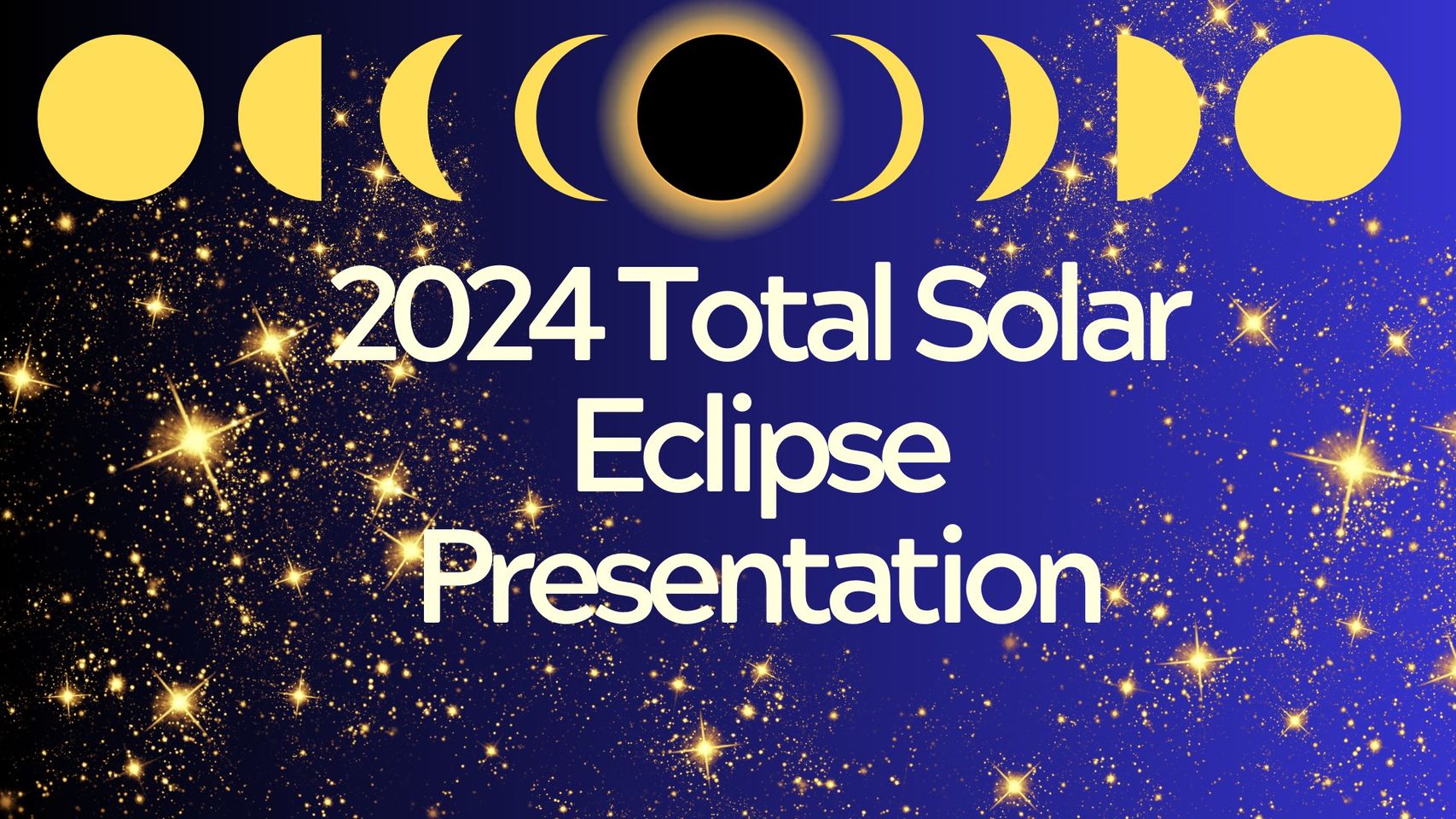 2024 Total Solar Eclipse Presentation - Earth Discovery Center | Kids ...
