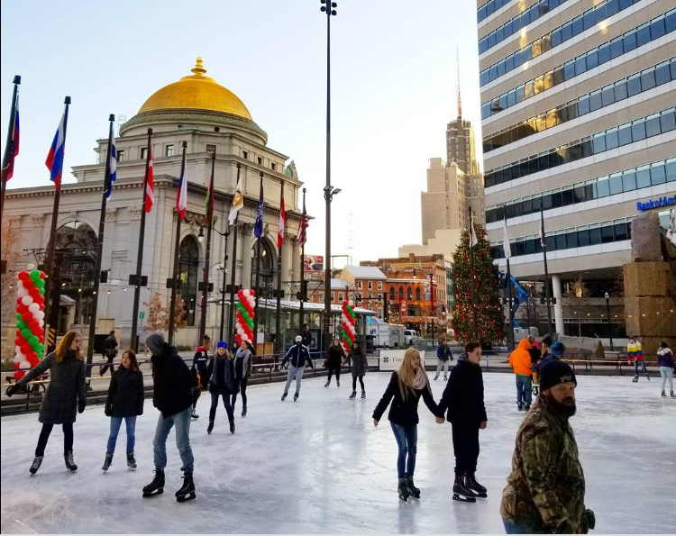 Rotary Rink at Fountain Plaza | Kids Out and About Buffalo